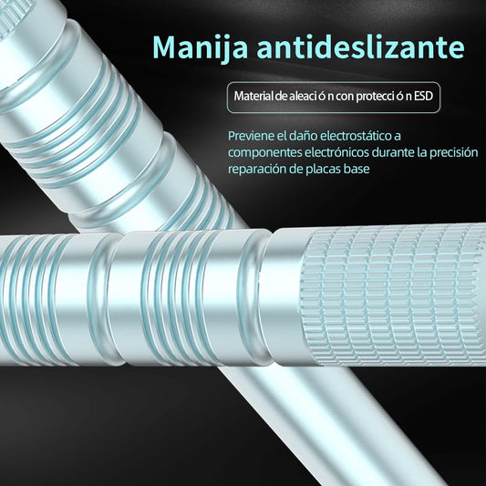 BT-1 Barra de soldadura para reballing de conectores Juego de agujas para arrastrar estaño