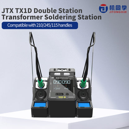 JTX TX1D Double Station Transformer Soldering Station