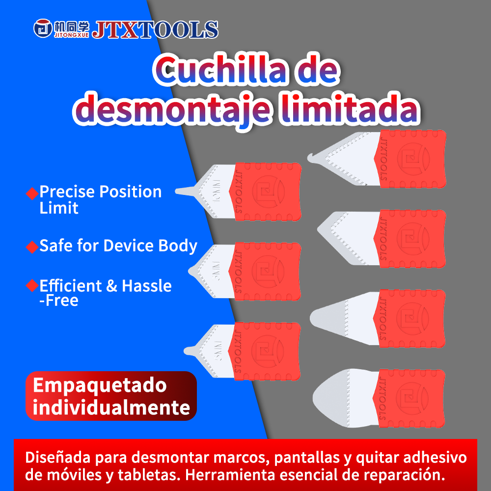 Cuchilla de desmontaje de teléfonos JTX Limiting XD1-7