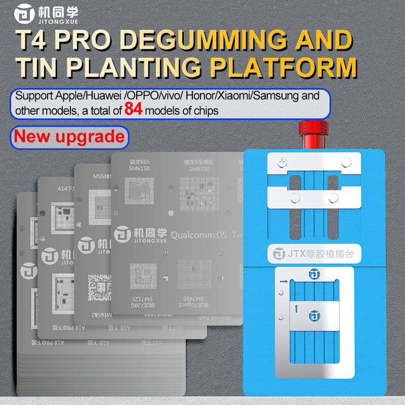 JTX Chips Glue Removal And Reballing Platform T4PRO