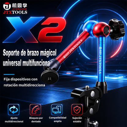 Soporte universal multifuncional «Magic Arm» de JTX (x2)