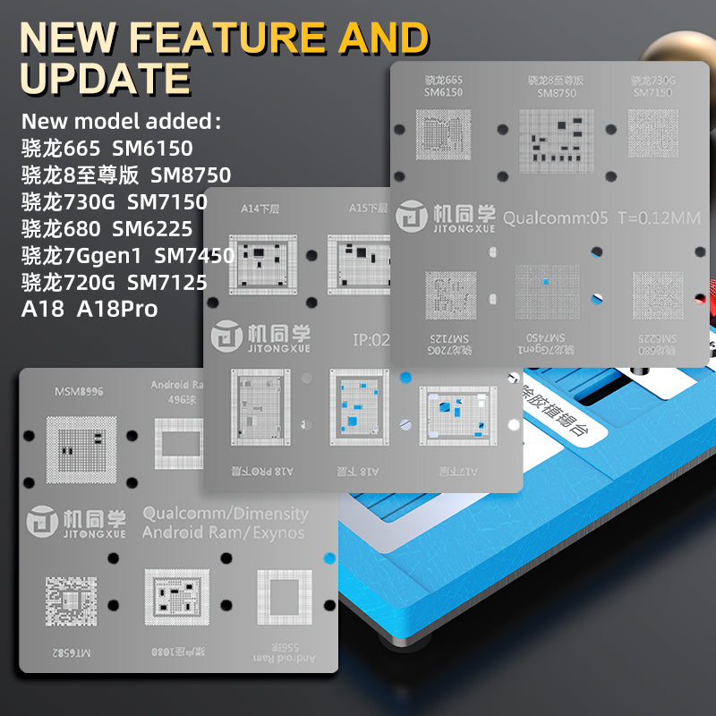 JTX Chips Glue Removal And Reballing Platform T4PRO