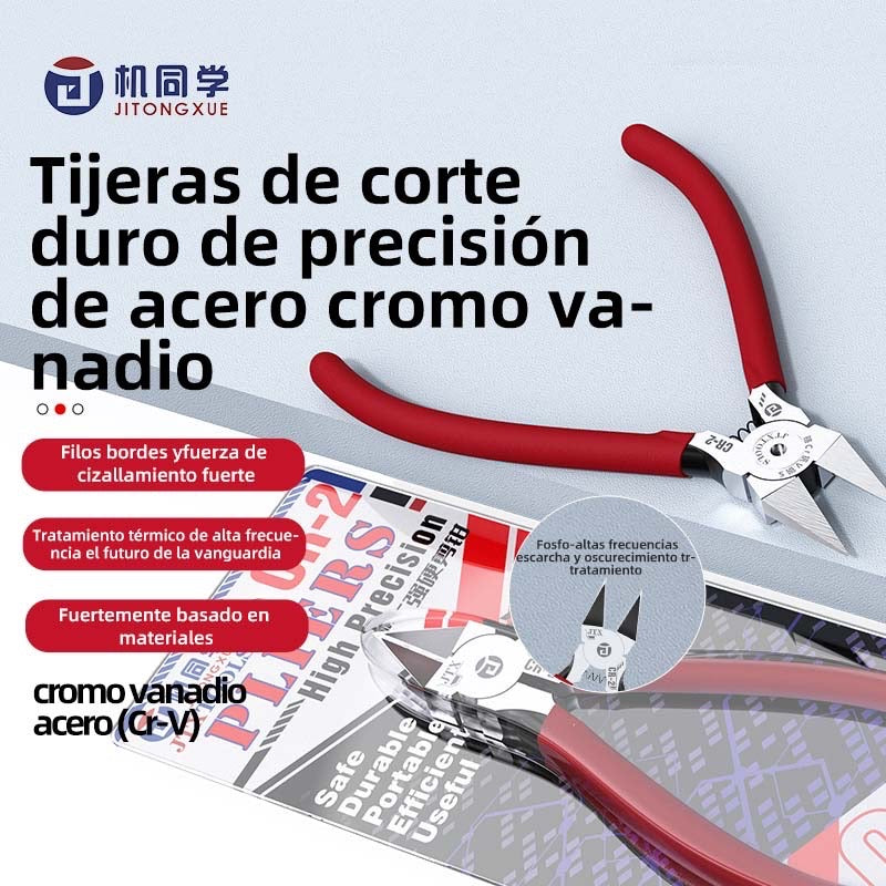 CR-2 Alicates de corte resistentes de precisión de acero al cromo vanadio JTX
