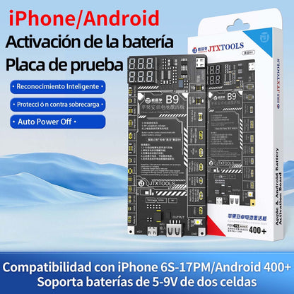 B-9 Placa de activación de batería de Android y Appl