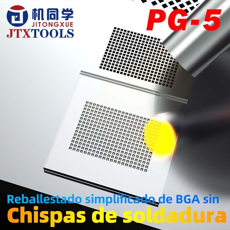 PG3 JTX a prueba de explosiones Vidrio de almohadilla de reballi