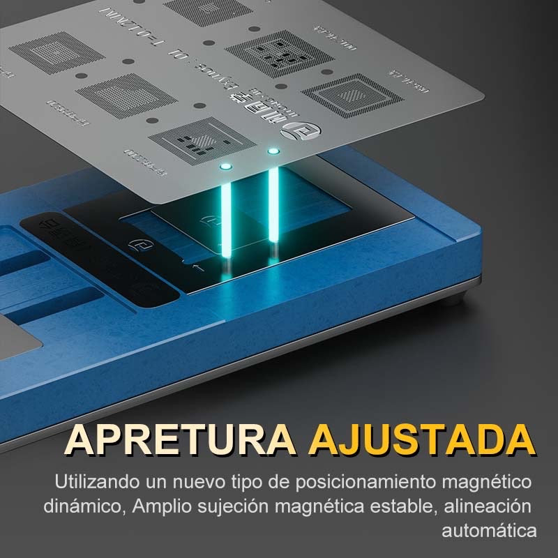 Plataforma de eliminación de pegamento y reballing de chips T4PRO CPU