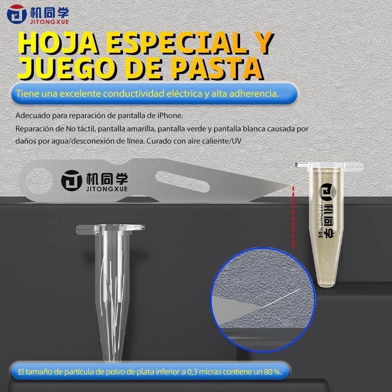 SET Cuchilla especial JTX   Pasta de plata nanoconductora