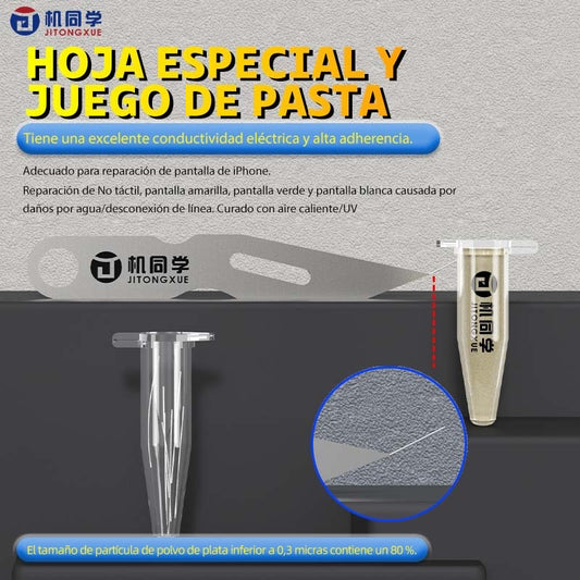 SET Cuchilla especial JTX   Pasta de plata nanoconductora
