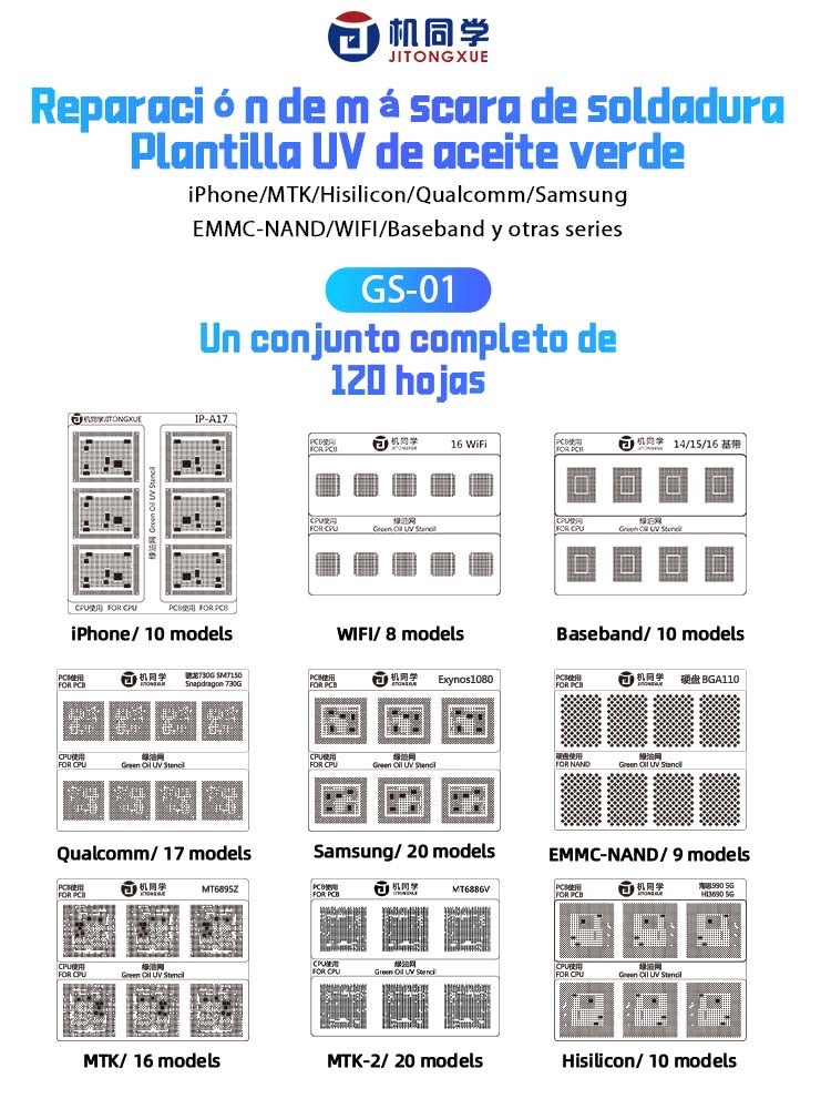 GS-01 MTK 2 serie 20 modelos