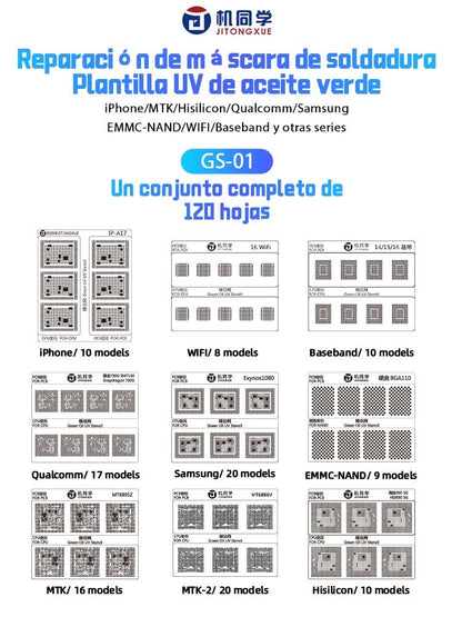 GS-01 MTK 2 serie 20 modelos
