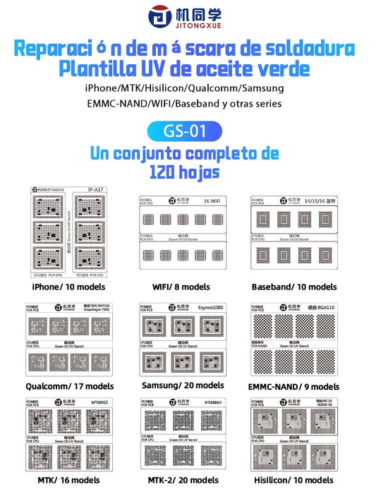 GS-01 MTK 2 serie 20 modelos