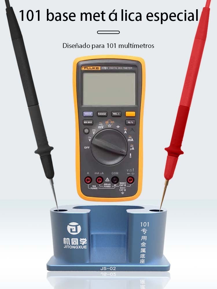 JS-02 Multímetro Fluke 101 Base metálica especial