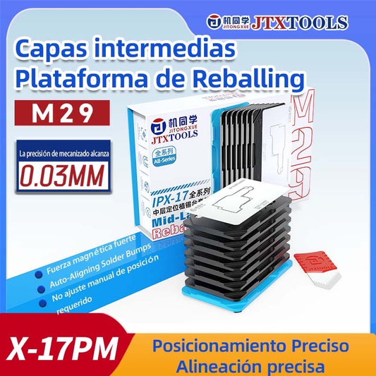 M29 Plataforma de reballing de capa media JTX serie X-17