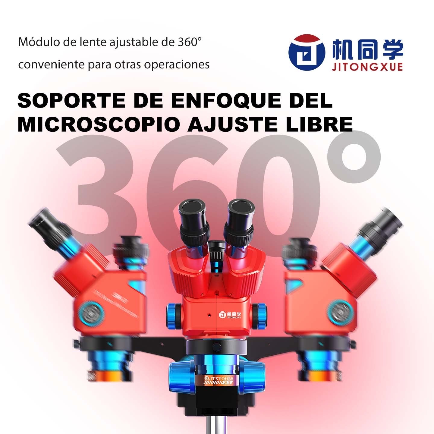 SM-3 Microscopio estéreo trinocular JTX 7060