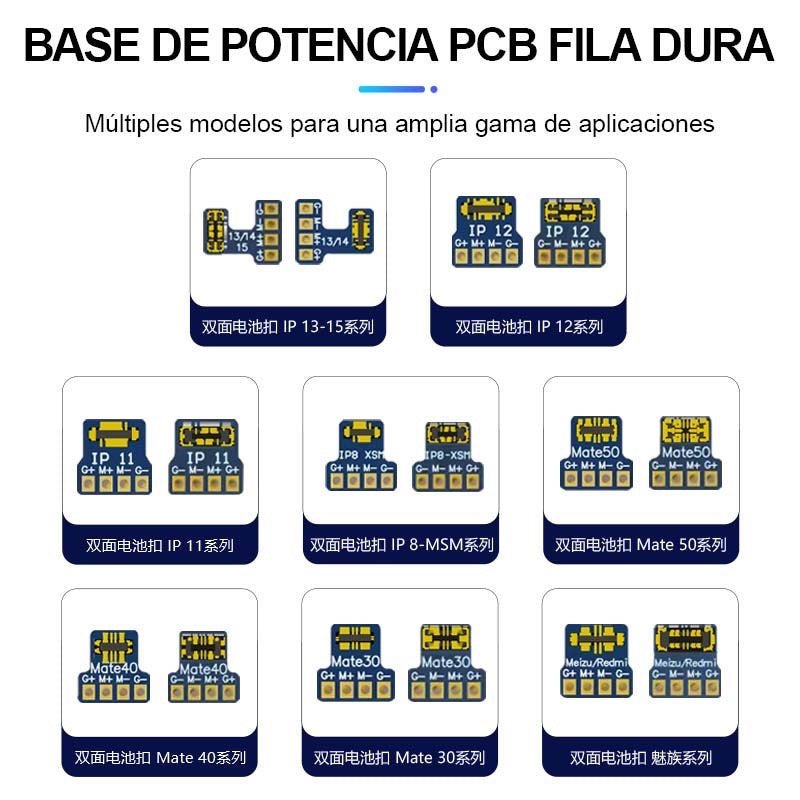 BL-02 Especial JTX iPhone Conectores de batería arranque de doble cara