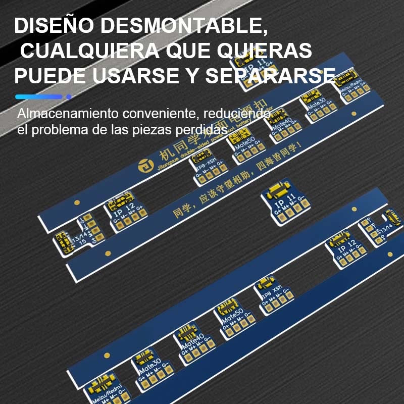 BL-02 Especial JTX iPhone Conectores de batería arranque de doble cara