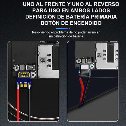 BL-02 Especial JTX iPhone Conectores de batería arranque de doble cara