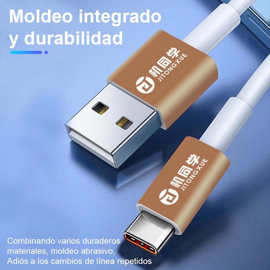 Cable de recuperación JTX i15 Intermitente Carga Transmisión de datos 3 en 1 Soporta iPhone tipo C iPad