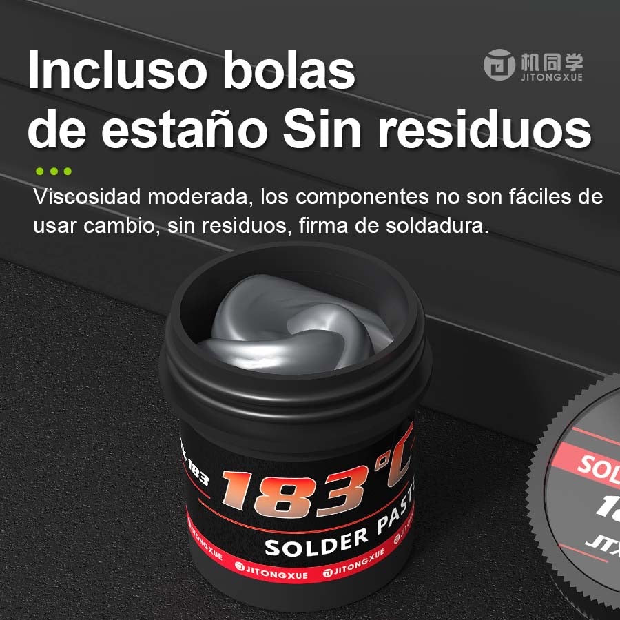 Pasta de estaño JTX Black Champion