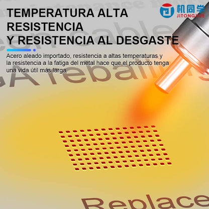 IC de pantalla JTX Juego de plantillas de pulido y reballing 4 tipos