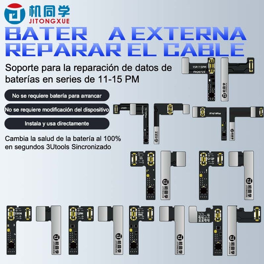 Juego de cables especiales para batería JTX