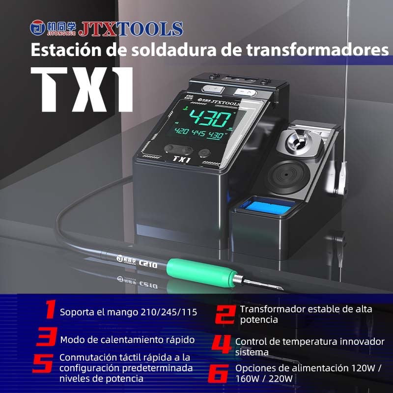Transformador TX1 Estación de soldadura