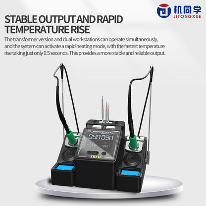 JTX TX1D Double Station Transformer Soldering Station