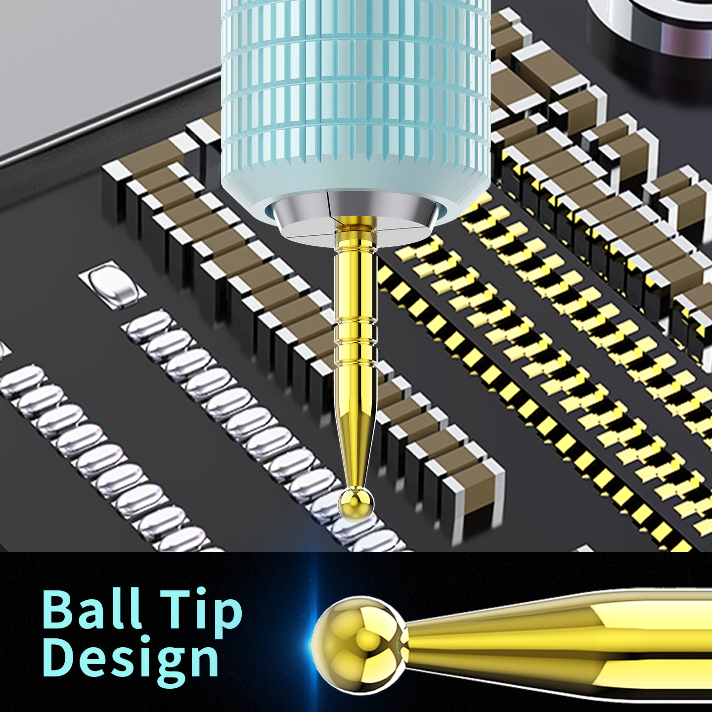 JTX Connector Reballing Solder Bar  Tin Dragging Needle Set BT-1