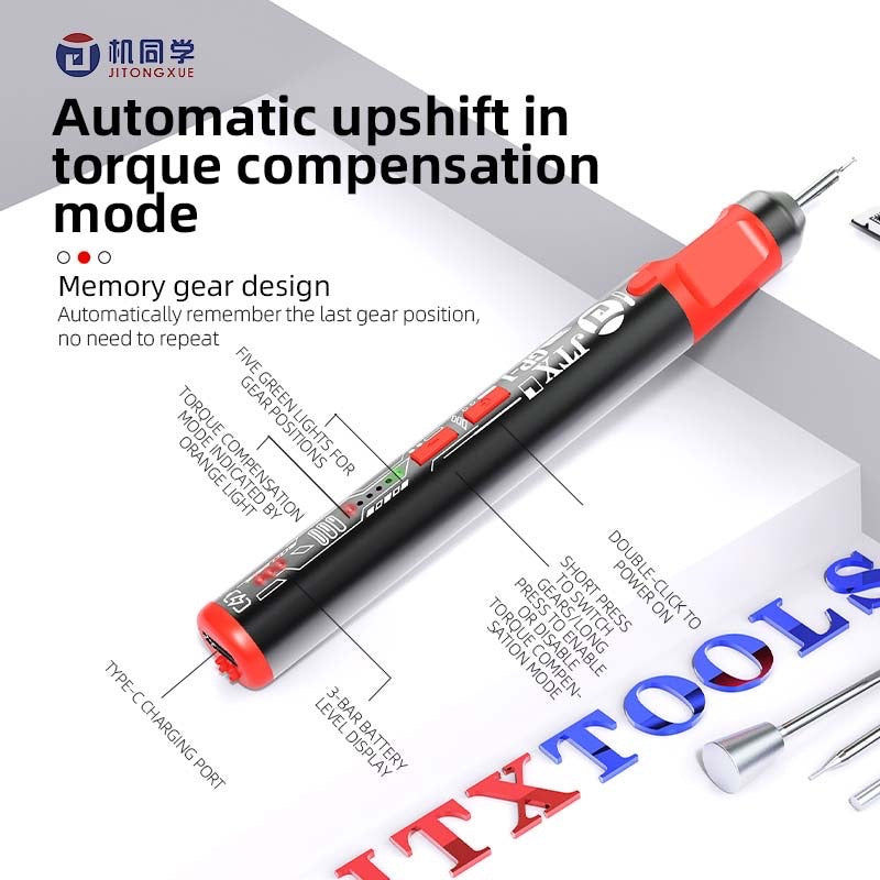 JTX Torque-Compensating Electric Grinding Pen GP-1