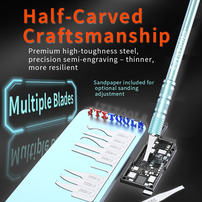 JTX Multifunctional Blade Set - Half Carving BS-2