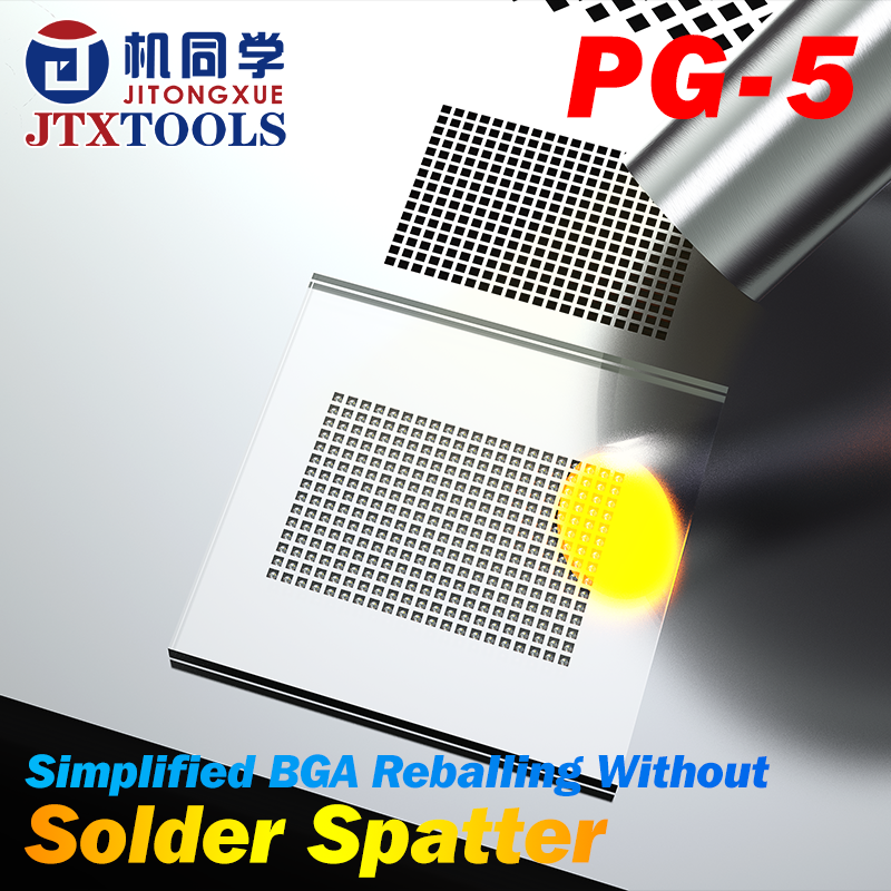 JTX Explosion-Proof ReballingPad Glass PG-5