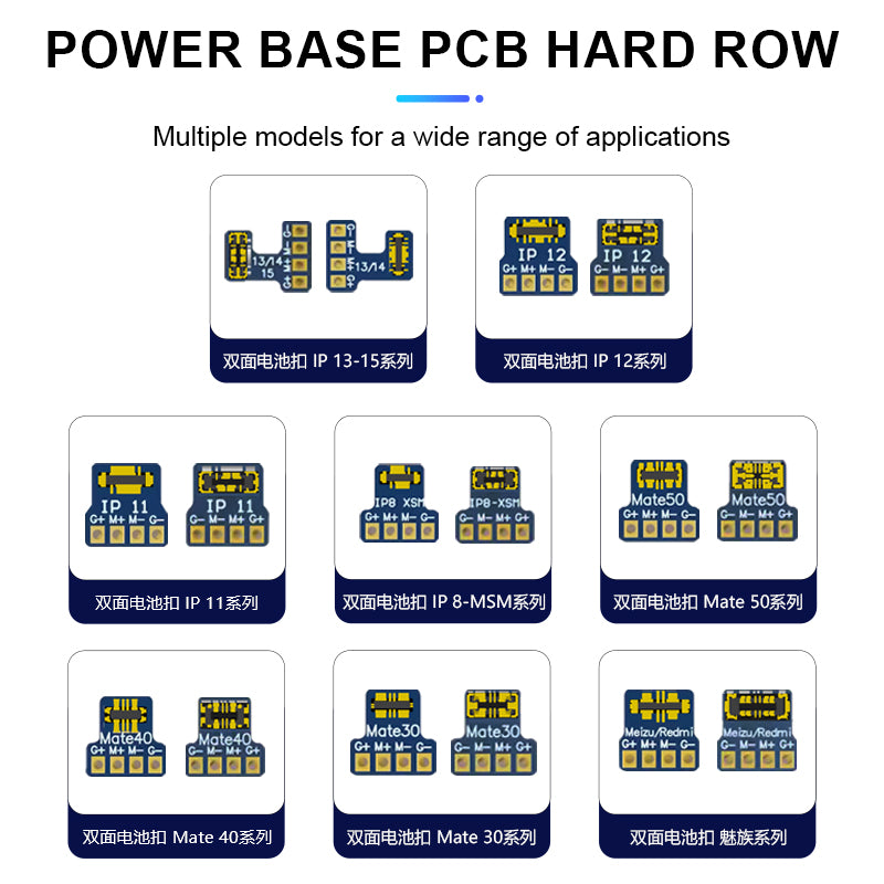 JTX iPhone / Android Special "Double sided" Battery/Boot connectors