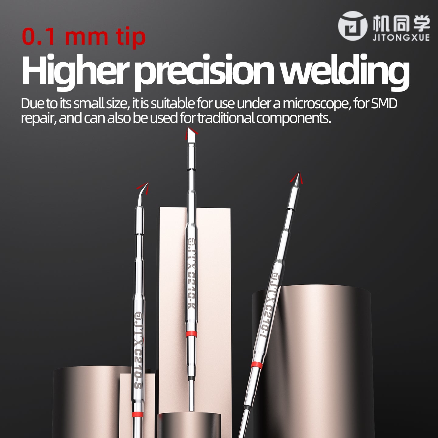 JTX high power C210 soldering iron tip C210-K-I-S