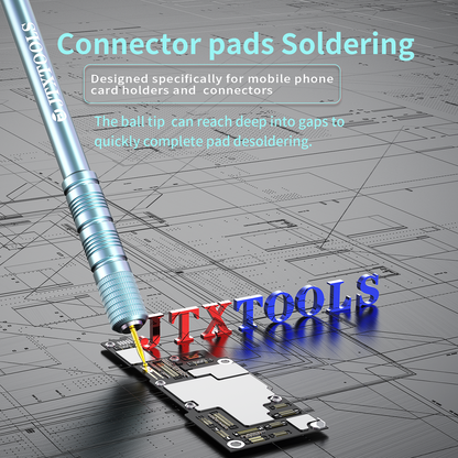 JTX Connector Reballing Solder Bar  Tin Dragging Needle Set BT-1
