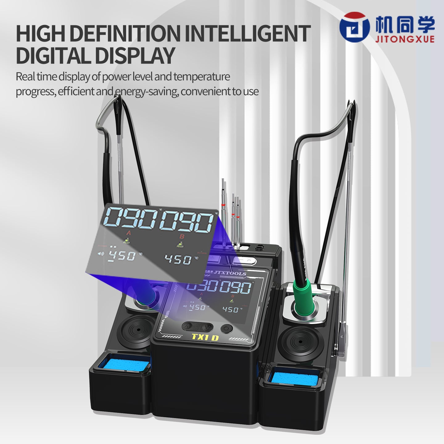 JTX TX1D Double Station Transformer Soldering Station