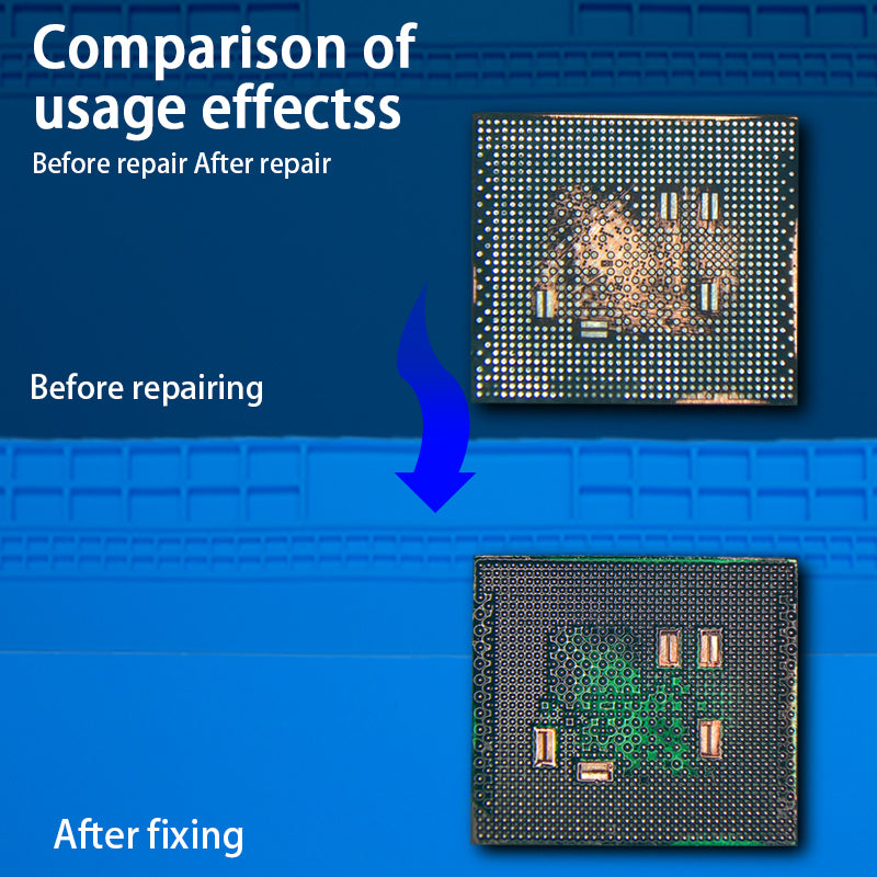 JTX Green Oil UV Stencil GS-01 Full Set 100 models iPhone/MTK/Hisilicon/ Qualcomm/Samsung/ EMMC-NAND/WIFI/Baseband