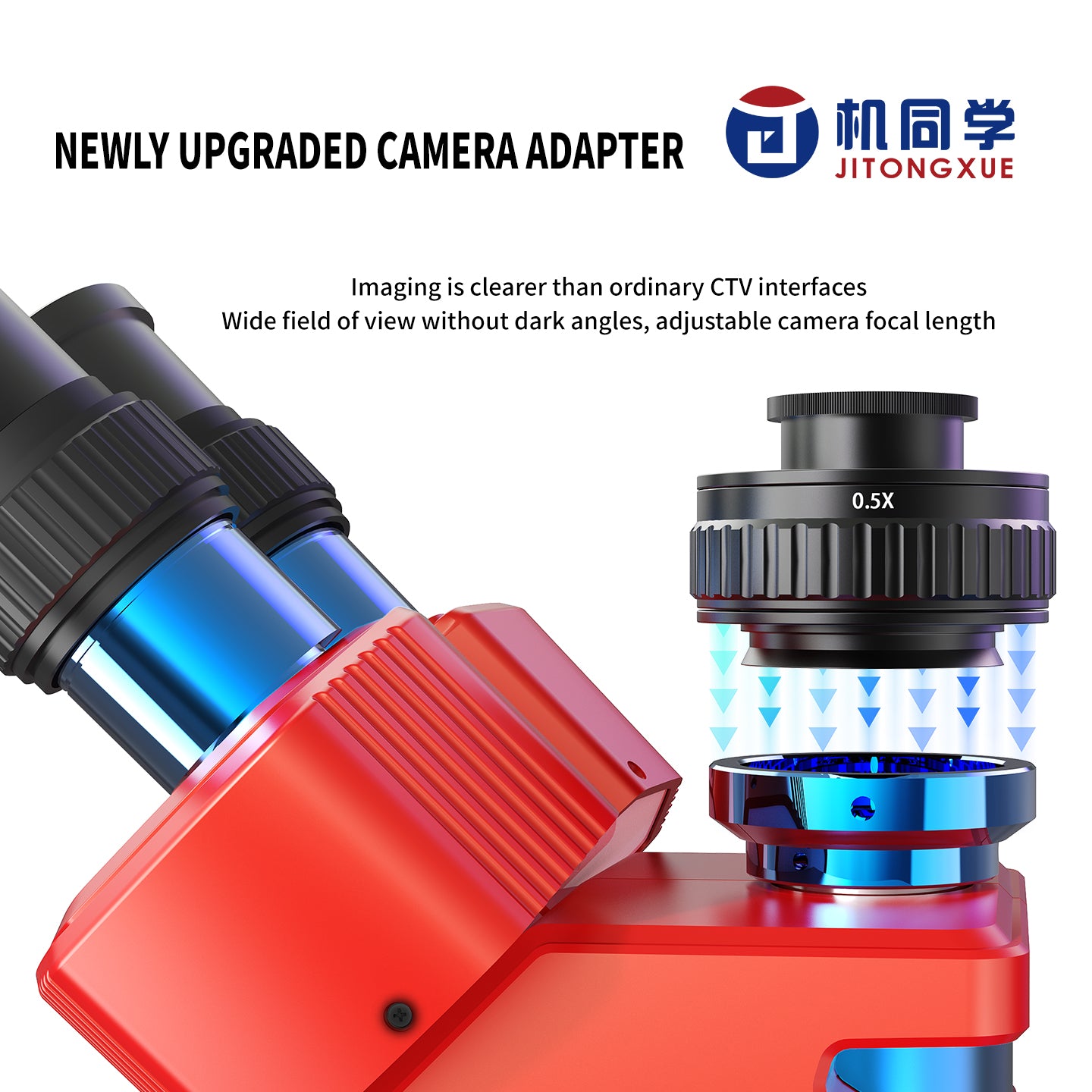 JTX 7060 Trinocular Stereo Microscope SM-3