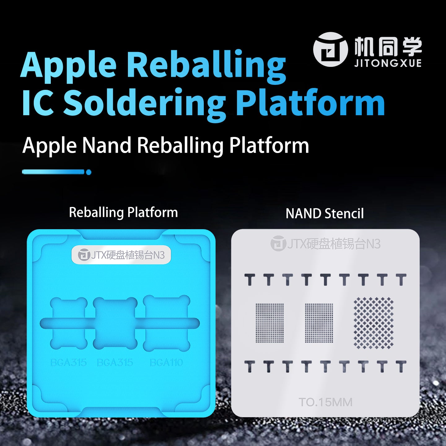 JTX NAND Reballing Platform N3