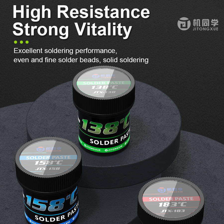 JTX Black Champion Tin Paste JTX-138 JTX-158 JTX-183