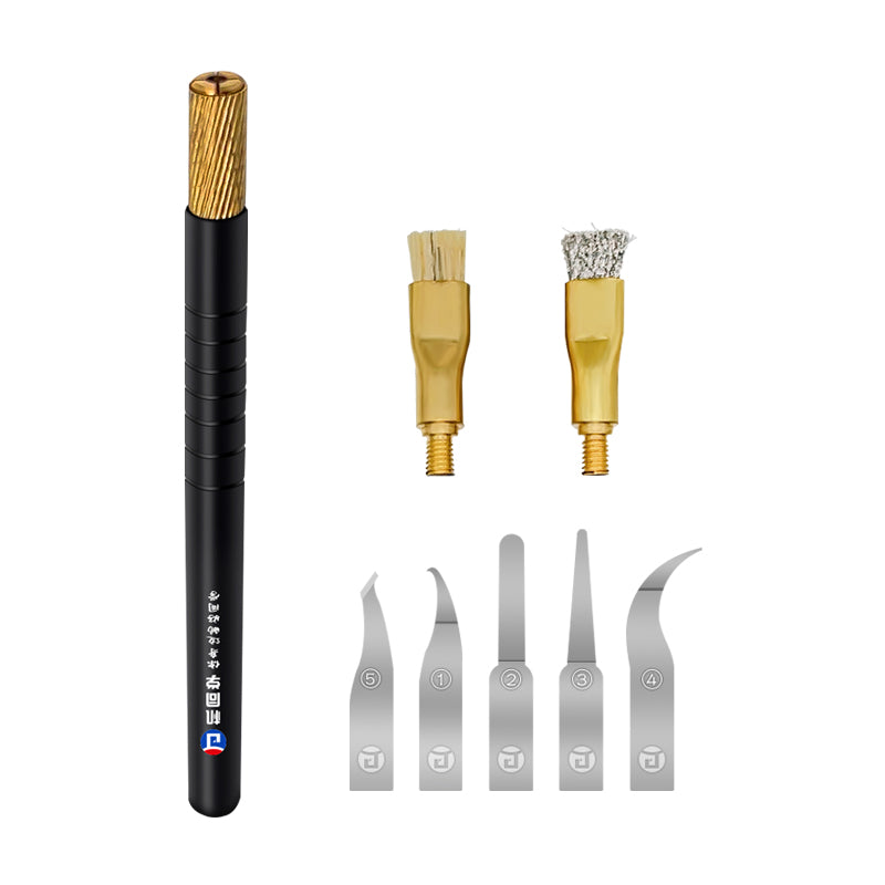 JTX Blade Set with Purple sandalwood handle JS-05