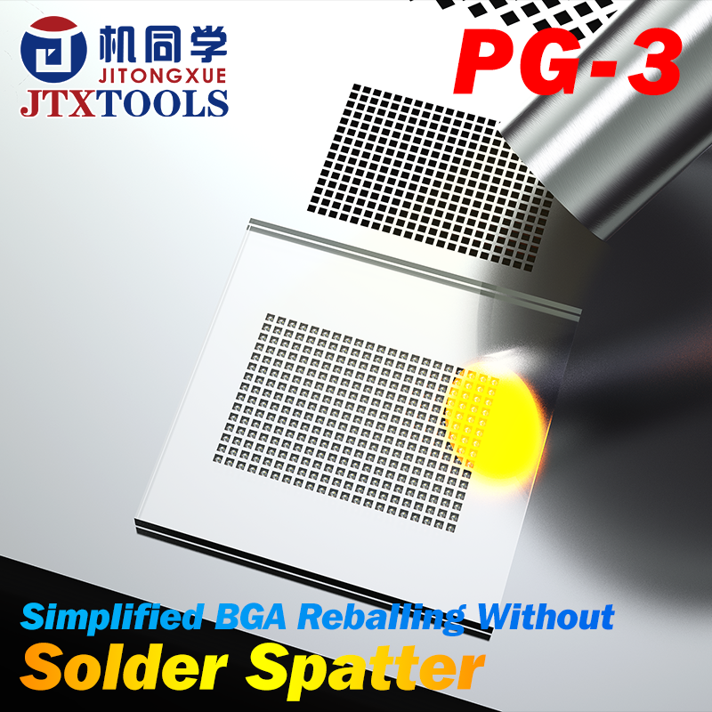 JTX Explosion-Proof ReballingPad Glass PG-3