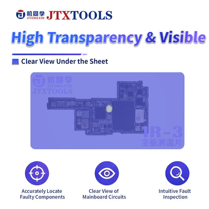 Almohadilla de detección de cortocircuitos para placas base JTXTOOLS IR-3  ¡Mejor que las pruebas de resina y las cámaras termográficas!