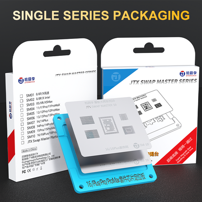 JTX iP Swap Board Chips Reballing Platform SET 8 TO 16PM