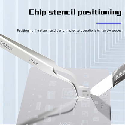 JTX Special Reballing tweezers FS-12