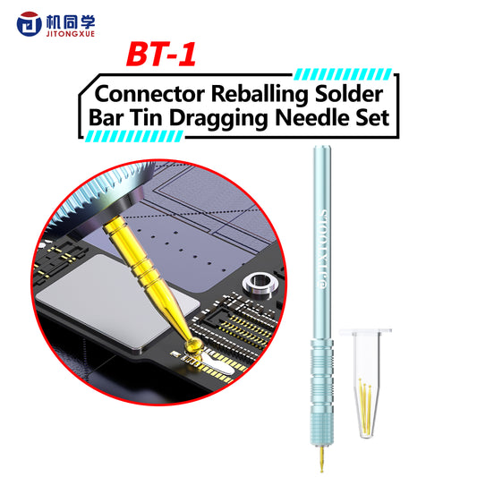 JTX Connector Reballing Solder Bar  Tin Dragging Needle Set BT-1
