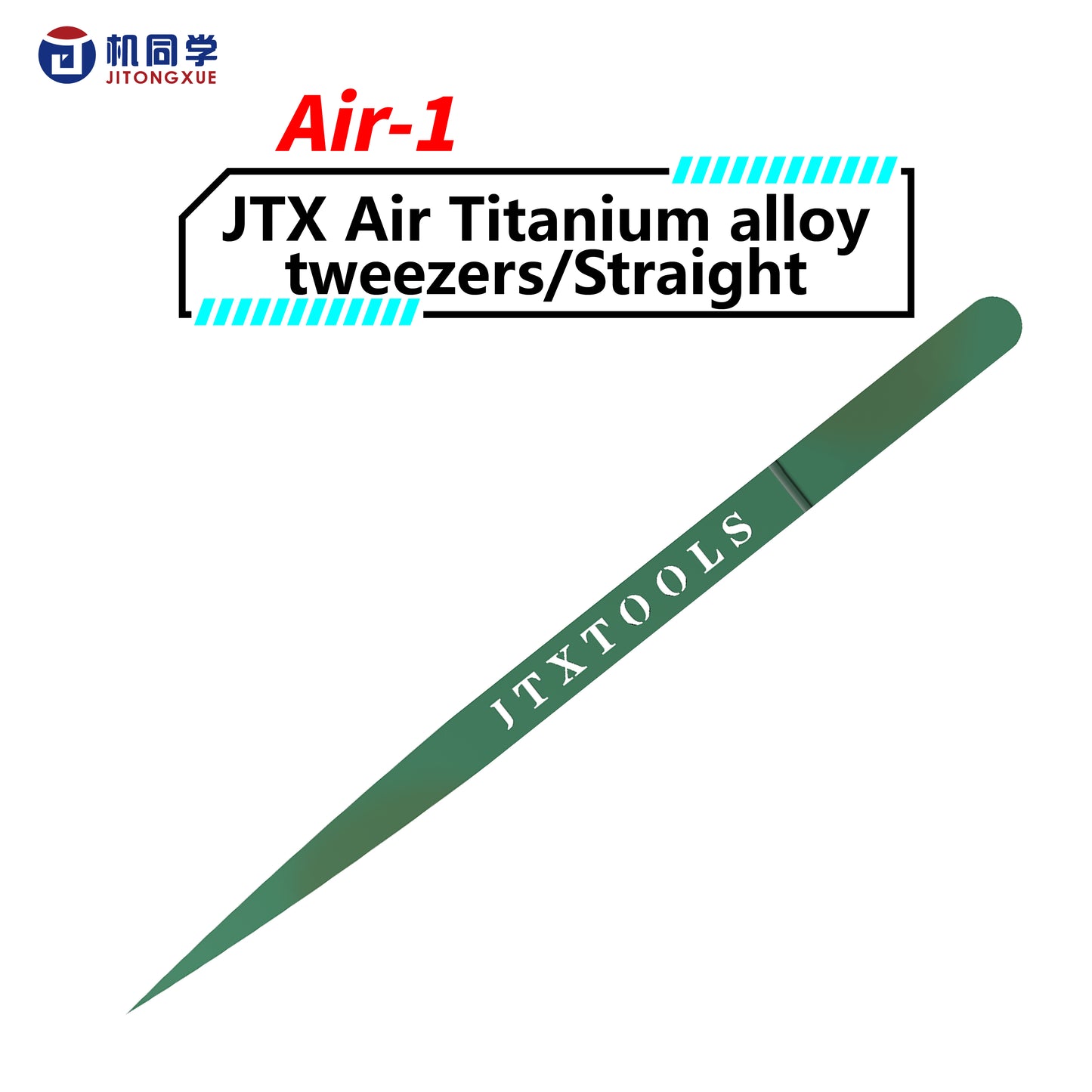 JTX Air Titanium alloy tweezers/Curved Air-1 Air-2